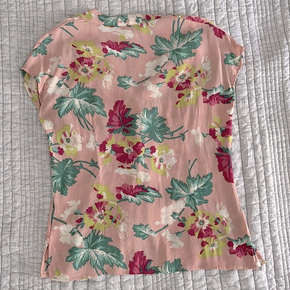 Emily and Fin Tropical Blouse Size 8 - Picture 2 of 6